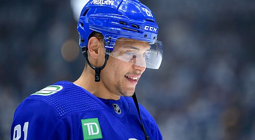 Canucks forward Dakota Joshua has tumour removed after cancer diagnosis